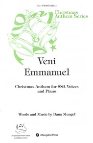 Veni Emmanuel SSA choral sheet music cover